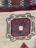 Very Fine Semi Antique Hand Woven Style, Large Size Kelim