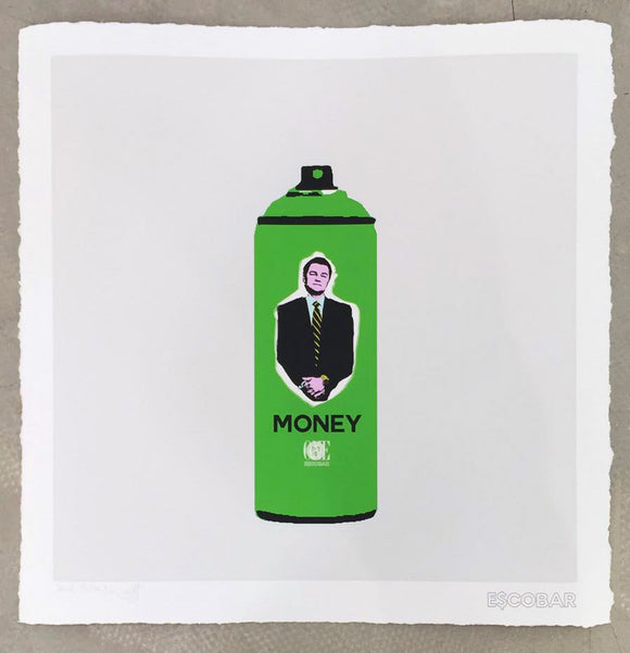 E$COBAR - MONEY SPRAY CAN - SPECIAL EDITION ON DECKLE EDGE PAPER!