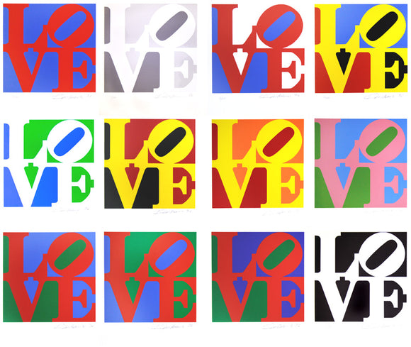 Love by Robert indiana from the book of love