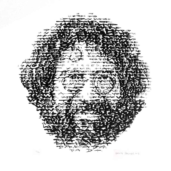 Jerry Garcia artwork by David Hollier