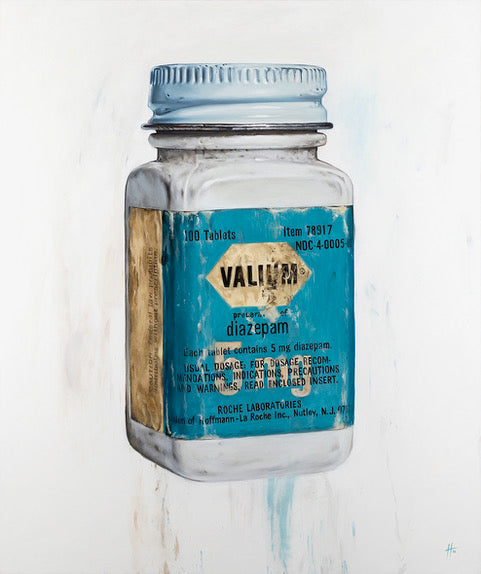 Valium print by Anthony Haylock
