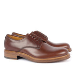 1160 Ettore Derby <br> Calfskin Leather Brown