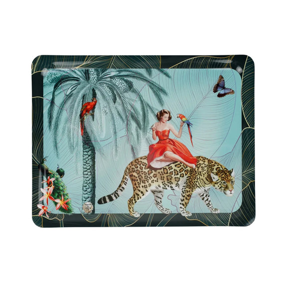 Mary Turquoise Small Tray