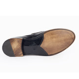 1032 Ugo Penny Loafer <br> Calfskin Leather Oldbox Black