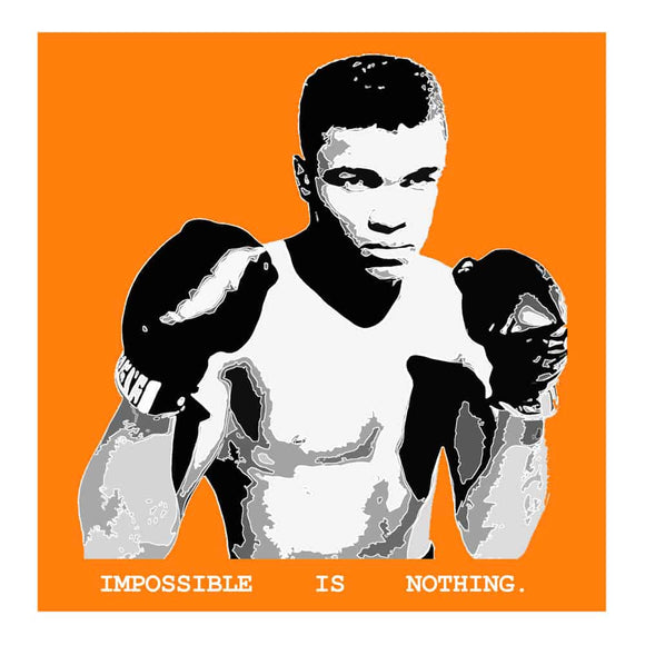 E$COBAR - Impossible Is Nothing (Muhammad Ali) - Orange