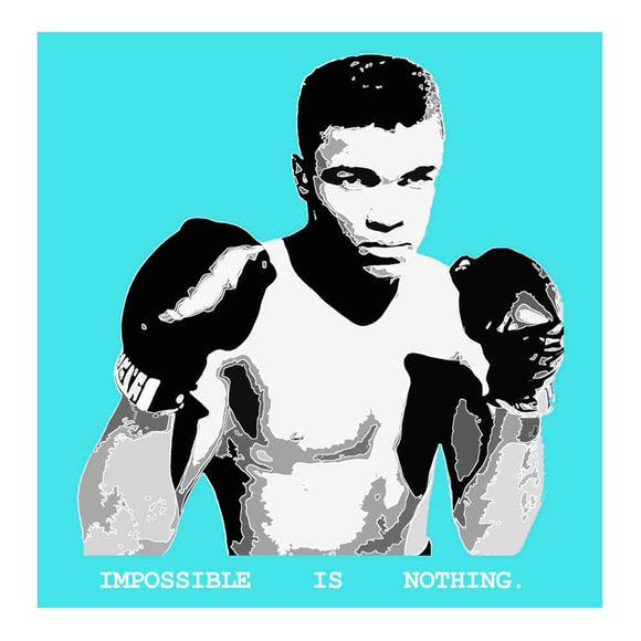 E$COBAR - Impossible Is Nothing (Muhammad Ali) - Turquoise