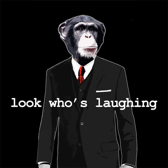 Monkey Whos Laughing Print