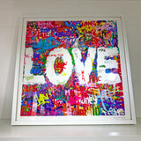 love limited edition print by Billy the kid