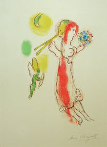 Daphnis and Chloe Limited edition print by Marc Chagall